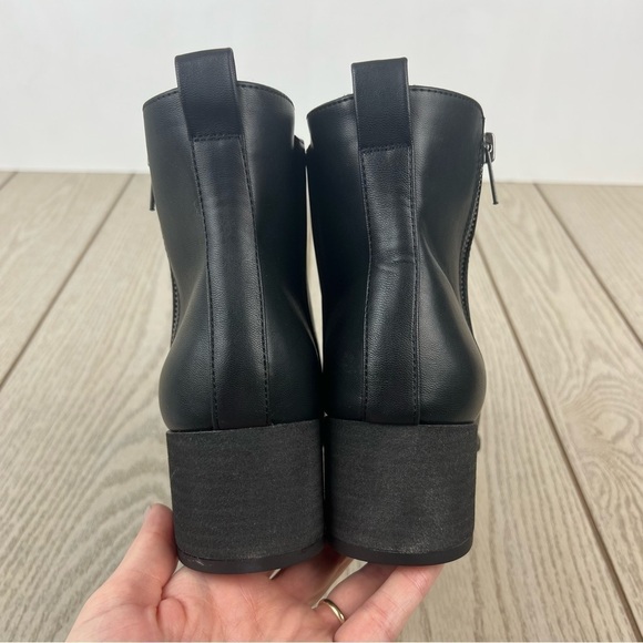 Soul Naturalizer Richy Zip Women's Ankle Boots 7.5W Black Faux Leather $120 - Picture 8 of 10